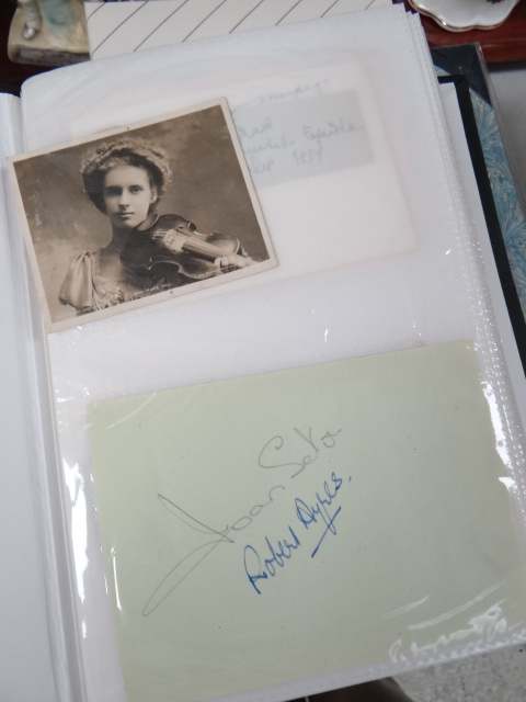 Four albums of various autographs & signatures - Image 3 of 18