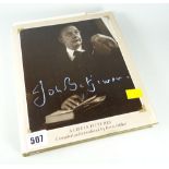 A copy of 'John Betjeman: A Life in Pictures', signed & inscribed by his wife together with an Order