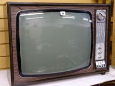 A 1960's VINTAGE FERGUSON BLACK & WHITE TELEVISION, believed in working order