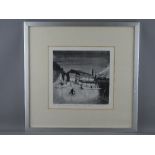 HAROLD RILEY artist's proof print - 1titled 'The Princess Cinema', signed and dated 1976, 24.5 x