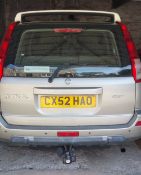 A NISSAN X TRAIL SPORT FIVE DOOR SUV CAR with draw bar, manual, one owner, mileage 30,000,