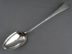 A GEORGE III SILVER BASTING SPOON, Peter, Anne & William Bateman, London 1802, approximately 105