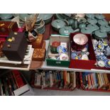 Sundry miniature & nursery china together with a parcel of modern ornaments & boxes etc