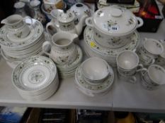 A quantity of Royal Doulton Provencal dinnerware