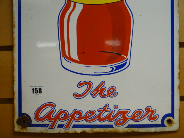 An antique enamel sign for Tizer soft drink - Image 4 of 9