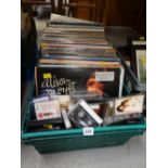 A quantity of rock & pop vinyl etc