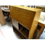 A mid-century lightwood bureau