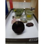 A parcel of Oriental tourist mineral items