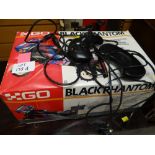 A boxed 'Black Phantom' radio control racing car