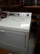 A Maytag commercial large capacity spin dryer E/T