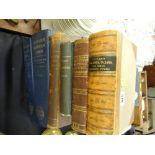 Two volumes of 'Geiriadur y Prifysgol Cymru' together with a parcel of various Welsh antiquarian