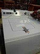 A Maytag commercial large capacity top loading washing machine E/T
