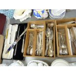 Quantity of vintage EP cutlery