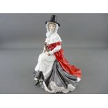 Royal Doulton figurine from The Prestige Collection (253/950) 'Yr Gymraes - Welsh Lady Cariad'