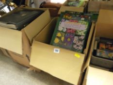 Two boxes of gardening and other books