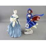 Two Royal Doulton figurines 'Adrienne' HN2304 and 'May' HN2746