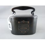 Old Williams Deacons metal home moneybox (cased)