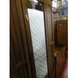 Circa 1900 bedroom suite comprising single door wardrobe, two over two drawer chest and a pot