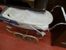 Vintage Silver Cross doll's pram