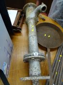 Vintage cast iron water pump (no handle)