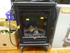 Swan log effect electric heater E/T