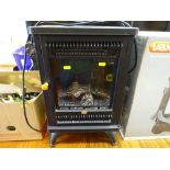 Swan log effect electric heater E/T