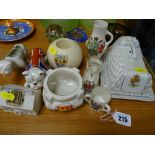 Nice parcel of crested china ornaments