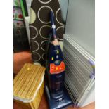 Hoover 2100w vacuum cleaner, clothes airer and an ironing board E/T