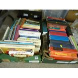 Two boxes of mixed books