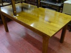 Excellent quality hardwood dining table