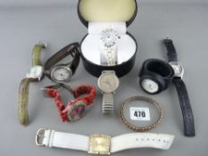 Collection of modern lady's and gent's wristwatches etc