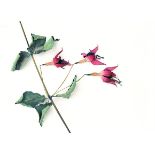 STEVEN HOPKIN-JONES unframed limited edition photograph giclee on art paper - 'Fuschia', 77.5 x