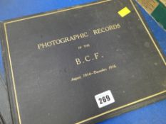 Copy of Photographic Records of the BCF, August 1914-December 1916