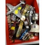 Parcel of wristwatches, pen knives etc