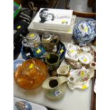 Parcel of china & glass etc