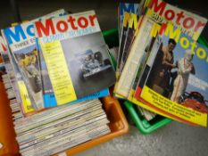 Quantity of the Motor magazine (including show numbers) 1970-1972