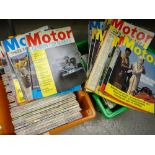 Quantity of the Motor magazine (including show numbers) 1970-1972