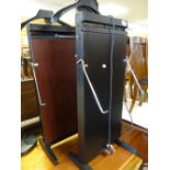 Pair of Corby trouser presses & modern standard lamp E/T