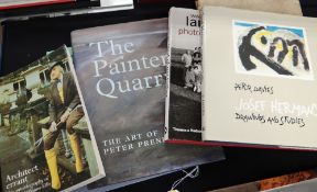 Parcel of Welsh art books including Josef Herman: Drawings & Studies, The Painter's Quarry, The