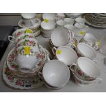 A Colclough bone china teaset