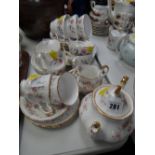 Parcel of teaware including Paragon & Duchess bone china