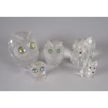 Small parcel of Swarovski crystal animals (A/F)