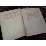 Volume of Morte D'Arthur by Alfred Lord Tennyson together with a volume of Stevenson's Prayers by