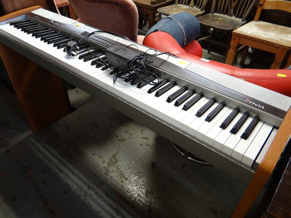 A Casio Privia PX500L digital piano E/T