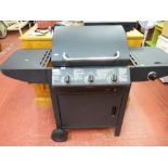 Tesco three burner gas BBQ, model no. RSH-009155, in excellent condition
