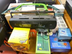 Parcel of mainly boxed small electricals E/T