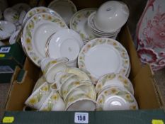 Duchess 'Greensleeves' part teaset and a mixed quantity of modern and vintage dinner and sandwich