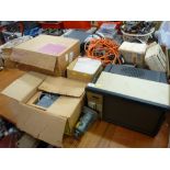 Large quantity of photographic equipment and slide projectors etc E/T