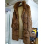 Vintage lady's fur coat