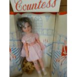 Boxed vintage doll 'Countess'
